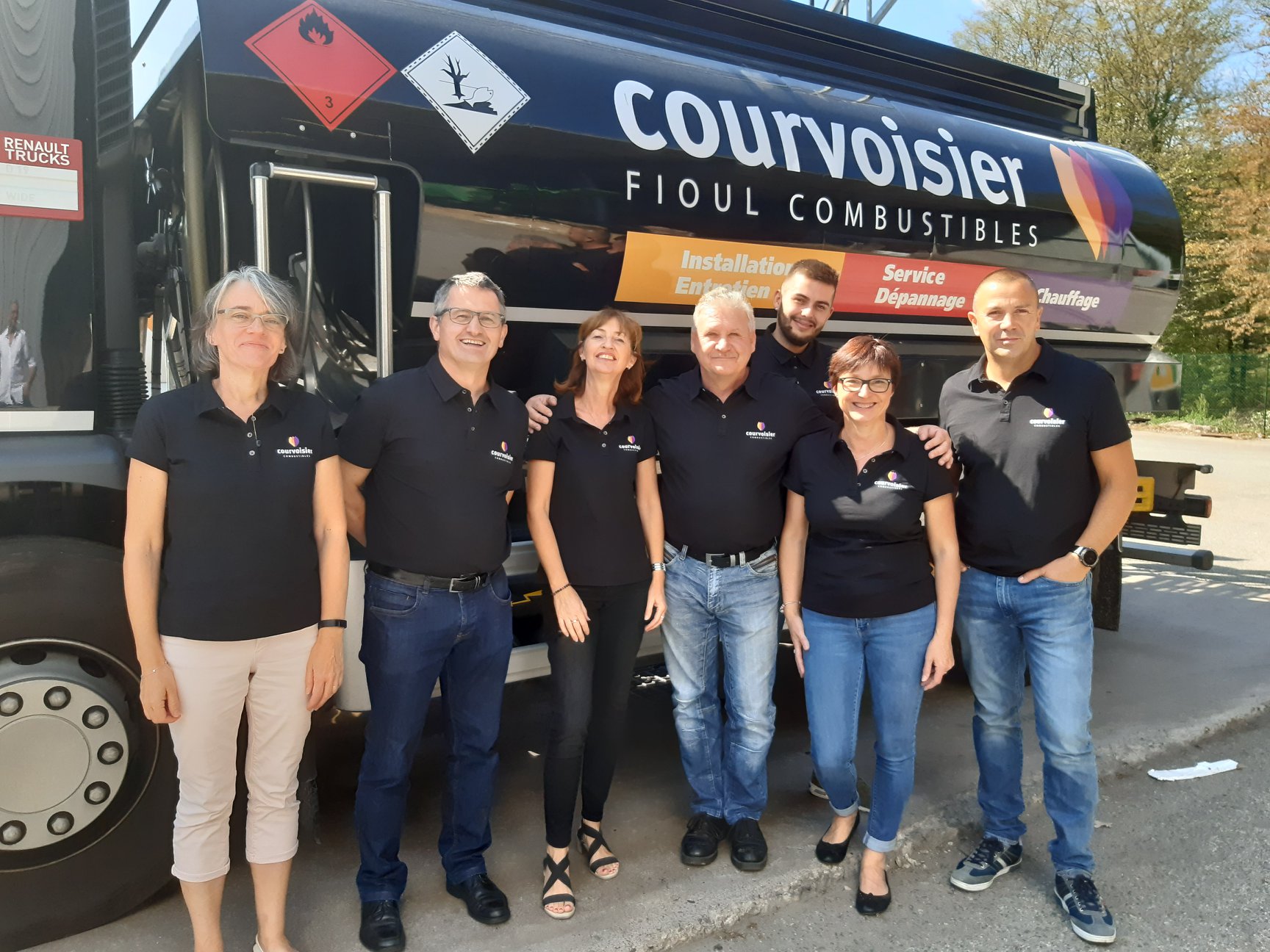 Equipe Courvoisier Fioul Combustibles
